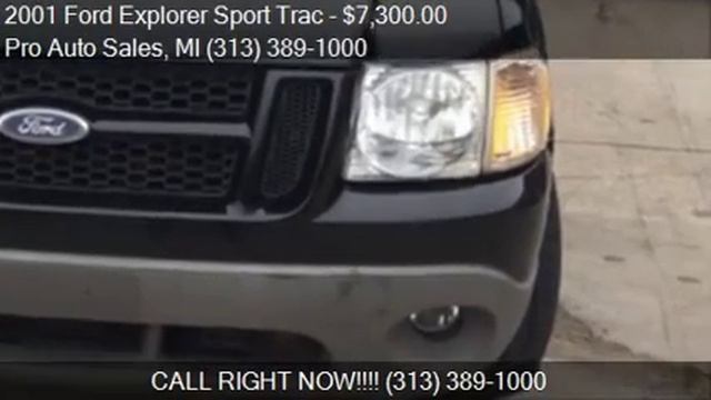 2001 Ford Explorer Sport Trac for sale in Lincoln Park, MI 4 смотреть онлайн