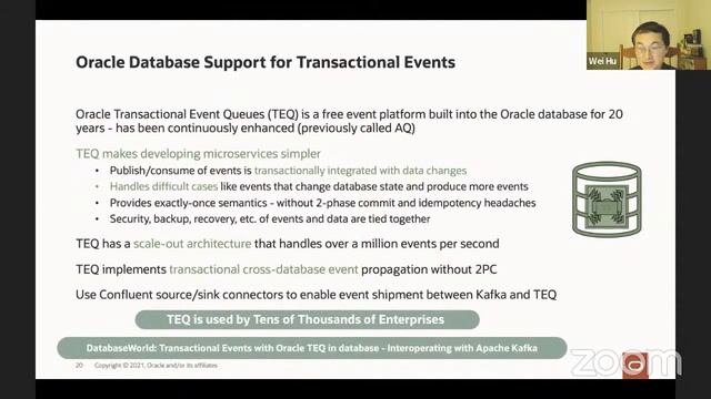 New Developments around Kubernetes and Microservices with the Oracle Database смотреть онлайн