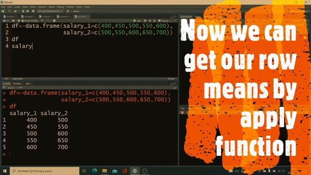 How to create a new column with means of row values in an R dataframe смотреть онлайн