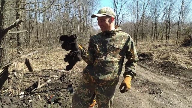 Бирюки: Копаем металл. Коп у лесного стана. смотреть онлайн