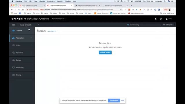 Istio installation on Openshift 3.11 смотреть онлайн