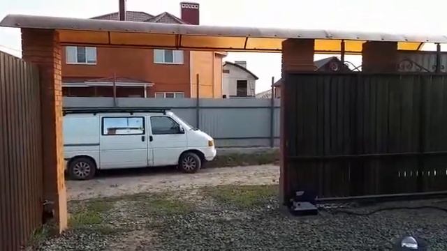 Автоматизация откатных ворот Nice RD400 (umdom123.ru) смотреть онлайн