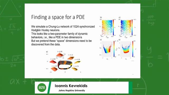 Prof. Ioannis Kevrekidis | Some old and some new results on the data-driven modeling of complex... смотреть онлайн