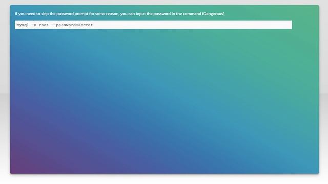 MySql ERROR 1045 (28000): Access denied for user 'root'@'localhost' (using password: NO) смотреть онлайн