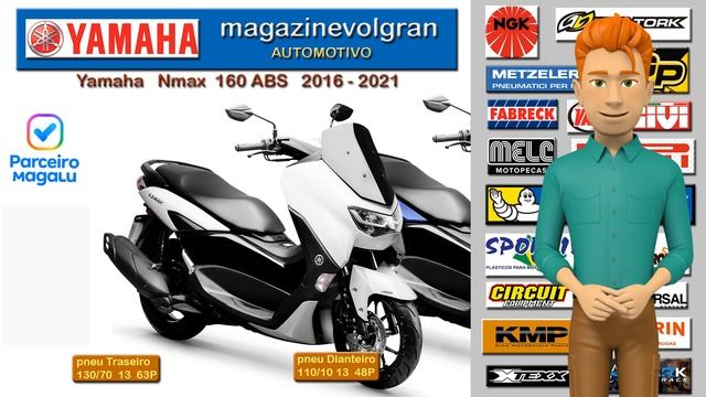 FICHA TÉCNICA Yamaha Nmax 160 ABS 2016 2021 смотреть онлайн