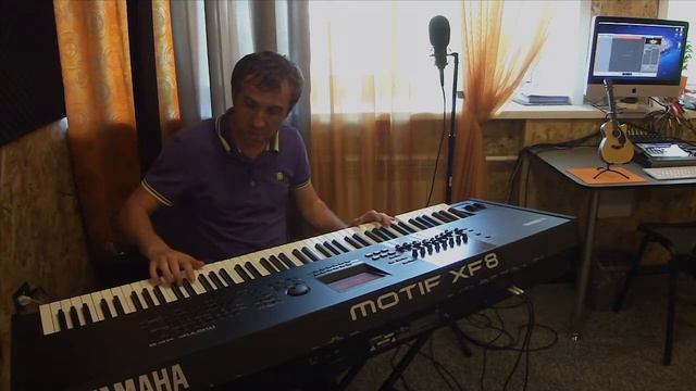 Владислав Якутко в студии "ИГРА" (T-RECords) MOTIF XF8 смотреть онлайн