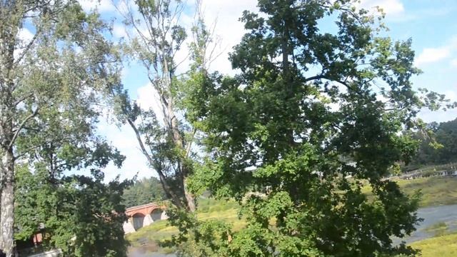 Кулдига, часть вторая. Взгляд на самый широкий водопад в Европе с другого берега Венты. смотреть онлайн