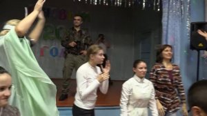 Встреча Деда Мороза и новогодний хоровод школа=интернат Ригодищи 22.12.2018 г  5-ая серия