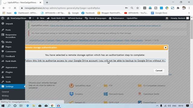 UpdraftPlus Backup Plugin Setup Kaise Kare | UpdraftPlus Set Kaise Kare | UpdraftPlus Backup Plugin смотреть онлайн