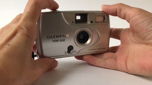 35mm film camera Olympus TRIP 500 смотреть онлайн