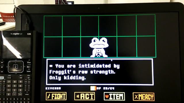 [C++ PC/Ti-Nspire] Undertale battle engine recreation project part 2 смотреть онлайн