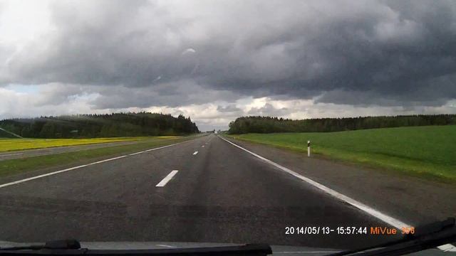 Трасса М1 Брест - Москва. E30 Brest - Moscow Complete Journey смотреть онлайн