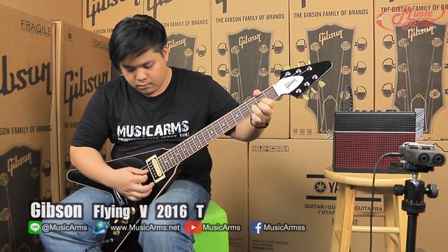 Gibson Flying V 2016 T | กีต้าร์ไฟฟ้า[ MA รีวิว ] смотреть онлайн