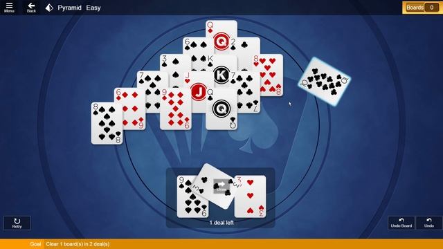 Pyramid Solitaire - Rules Of The Game