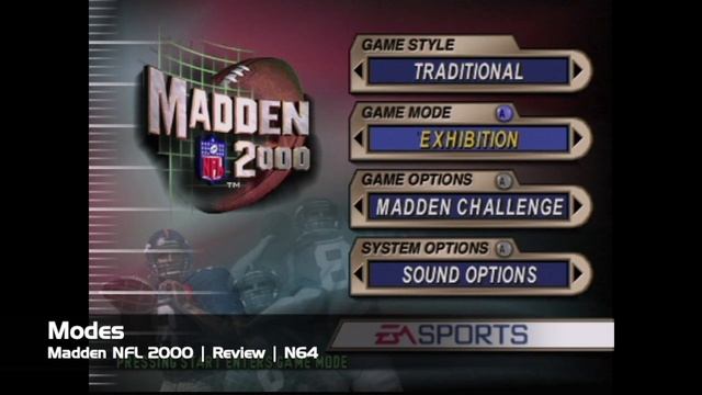 Madden NFL 2000 | Retro Review | Nintendo 64 смотреть онлайн