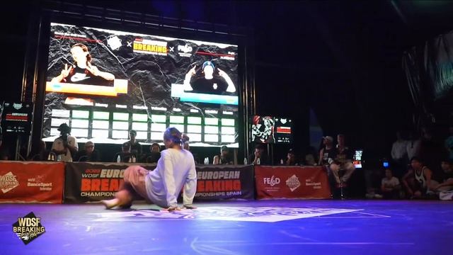 Nicka Vs Stefani | FINAL | WDSF European Championships Breaking 2023