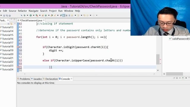 Dickson's Java101 Tutorial 24 - Valid Password смотреть онлайн