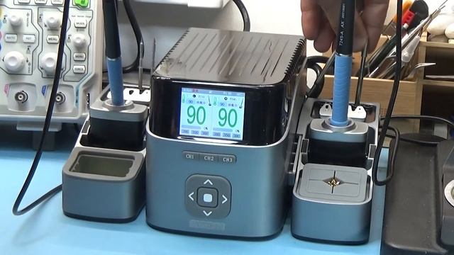 Estação de Soldar Aixun T420D Dual Channel Review смотреть онлайн