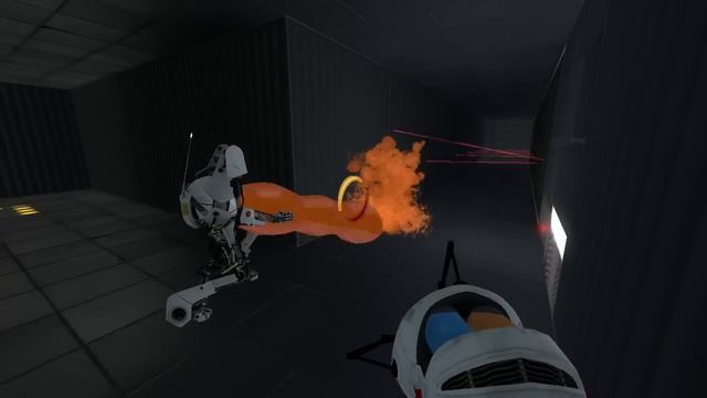 Portal GOO! Aperture Tag Mod w/ Mini Ladd! (Funny Moments) смотреть онлайн