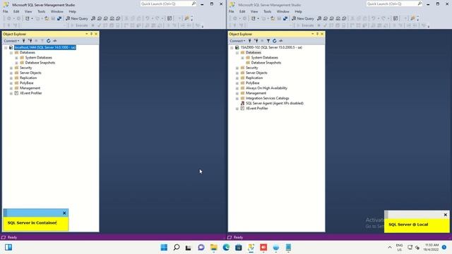 Docker - Local SQL Server vs Containerized SQL Server смотреть онлайн