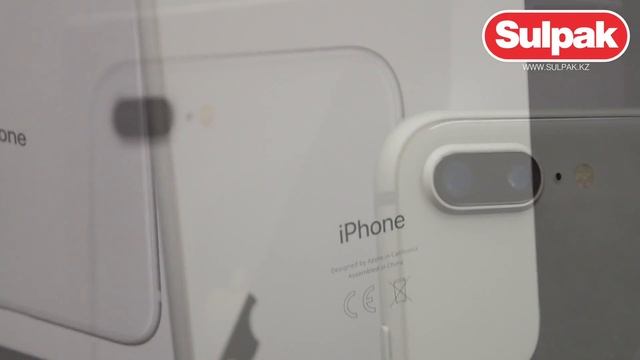 Смартфон Apple iPhone 8 Plus 64GB Silver распаковка (www.sulpak.kz) смотреть онлайн