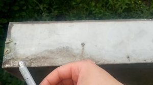 Быстрая пайка металла  дома. термитный карандаш. Fast soldering of metal. Thermite pencil.