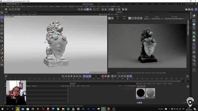 ARNOLD RENDER SHADER NETWORK - NODE MATERIAL - CINEMA 4D TUTORIAL смотреть онлайн