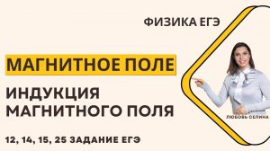 Физика ЕГЭ_Магнитное поле_Индукция магнитного поля_Разбор темы