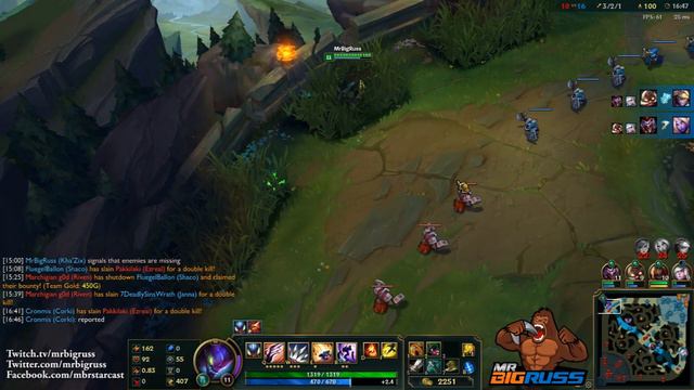 Mecha Kha'Zix Vs Riven - Top Lane - League Of Legends - HD смотреть онлайн