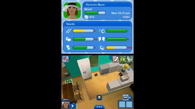 The Sims 3 ... (Nintendo DS) 60fps Gameplay смотреть онлайн