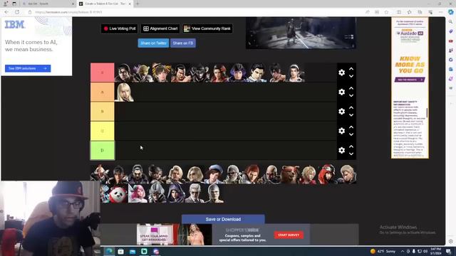 FightingGM,s Tekken 8 Tier List!? смотреть онлайн