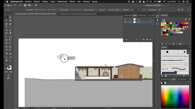 ✍✍Como hacer un CORTE ARQUITECTÓNICO✍✍ en 20 MINUTOS/ ILLUSTRATOR / PHOTOSHOP ( MUY FÁCIL!!!) смотреть онлайн
