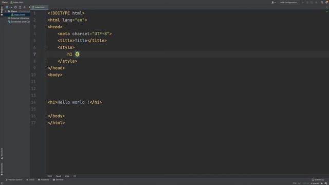 HTML/CSS - Семантические теги / Добавление стилей смотреть онлайн