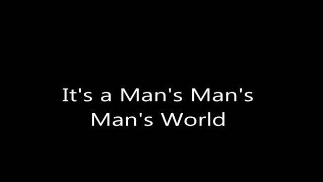 It's a man's world instrumental смотреть онлайн