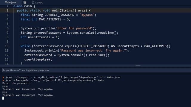 Lesson 6-1 While Loops (Introductory Java Programming for AP Computer Science A) смотреть онлайн