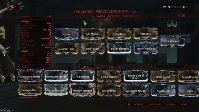 Warframe - Quick Look At: Perigale (3 Forma) смотреть онлайн