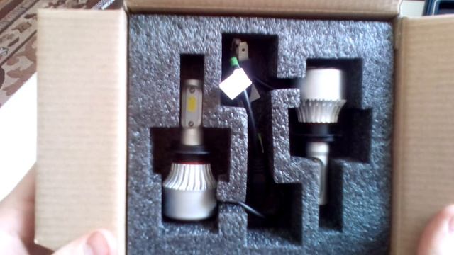 Шок Лампочки Auxmart 2x9007 9004 H13 H4 Hi-Lo луч светодиодные фары автомобиля смотреть онлайн