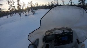 снегоход стелс викинг 800 едем дальше