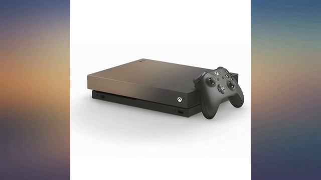 Xbox One X 1TB Gold Rush Special Edition console Battlefield V Bundle review смотреть онлайн