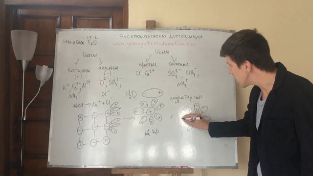 Электролитическая диссоциация. Самоподготовка к ЕГЭ и ЦТ по химии смотреть онлайн