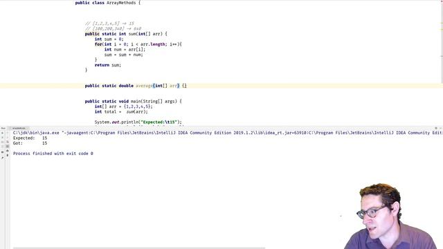Array Methods 1 - Average смотреть онлайн