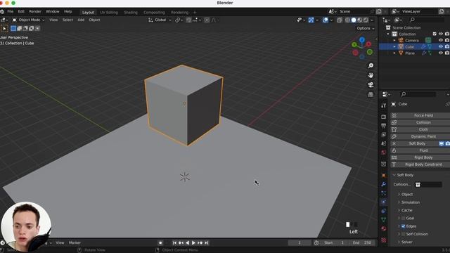 How to make Soft Body Simulation in Blender 3.5 смотреть онлайн