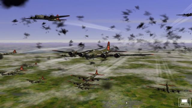 B-17 The Mighty 8th - Squadron Commander - Mission 15 смотреть онлайн
