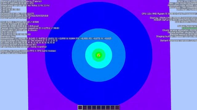 8192 CHUNKS RENDER DISTANCE IN MINECRAFT (Distant Horizons mod) смотреть онлайн
