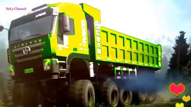 EXCAVATOR, DUMP TRUCK DANCE FUNNY - TRUCK DANCE TIK TOK - TRUK JOGET LUCU смотреть онлайн