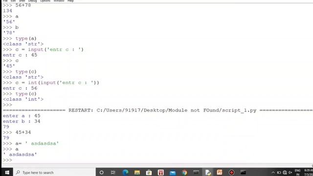 Python Foundation Lesson 2 || Datatypes and String methods|| Module not Found смотреть онлайн