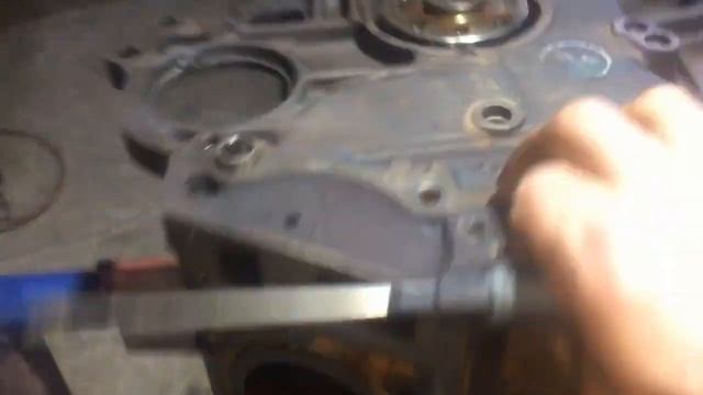 Опель Омега Б . Х25ХЕ . Продолжение сборки . Нюанс при установке масляного поддона . смотреть онлайн