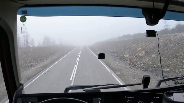 Рейс в Якутск.Добрался до Якутии,обстановка на трассе.VOLVO FH 540 POV смотреть онлайн