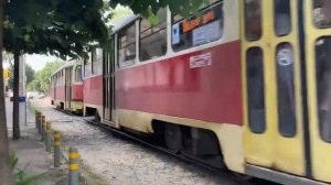 Трамваи Татра Т-3 в Краснодаре/ Tatra T-3 Trams in Krasnodar