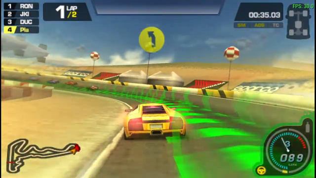 NEED FOR SPEED PROSTREET PSP (EMULATOR PPSSPP PC) смотреть онлайн